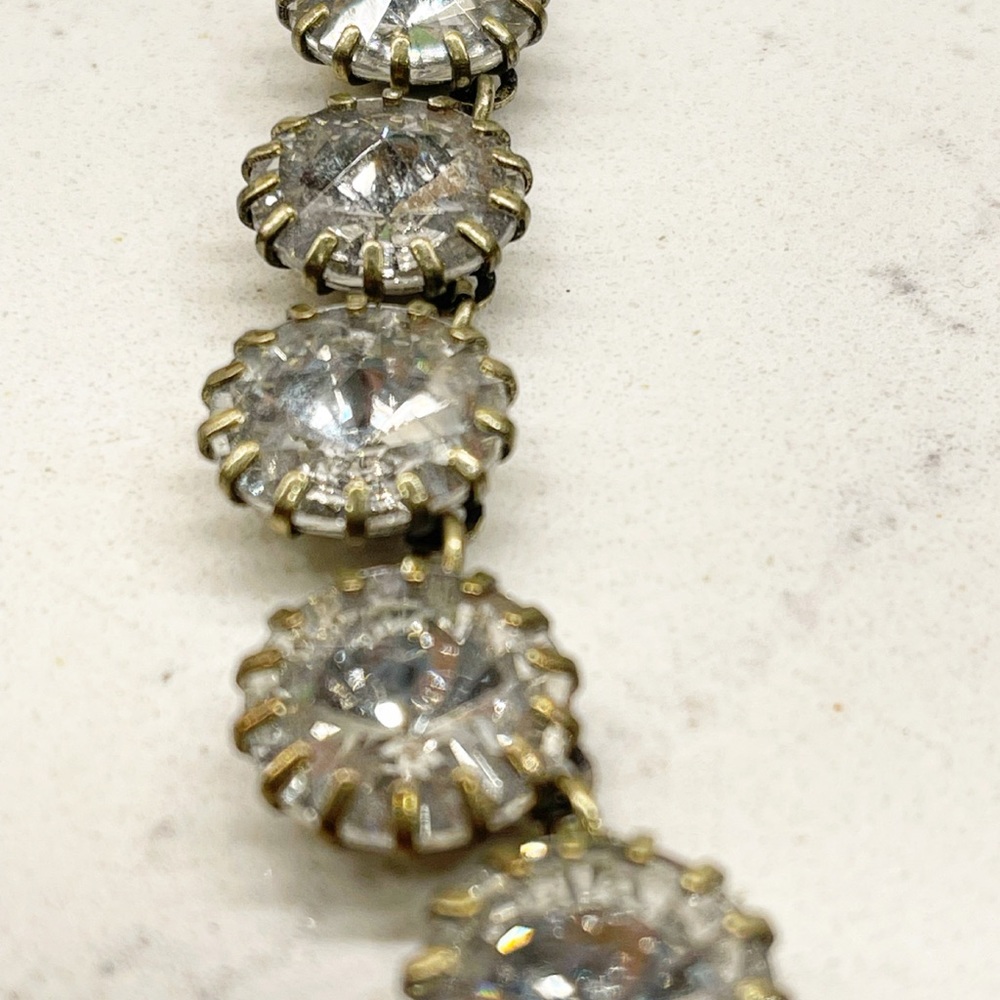 J. Crew “Venus” Crystal Necklace - Iconic, So Sparkly! - Picture 7 of 9